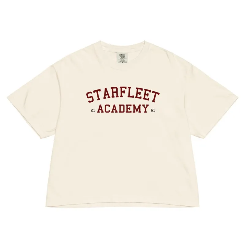 Star Trek Starfleet Academy Women's Boxy T-Shirt made by Paramount Shop