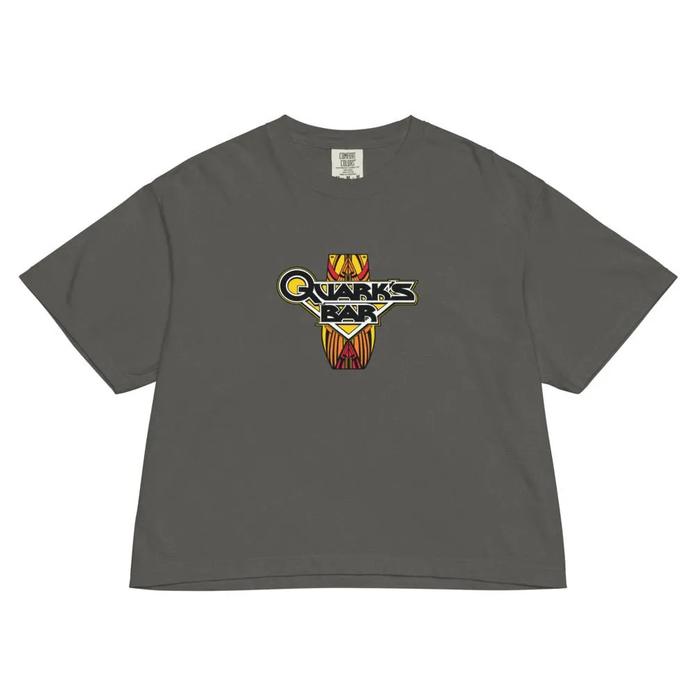 Star Trek: Deep Space Nine Women's Boxy T-Shirt Quark's Bar sold by Paramount Shop