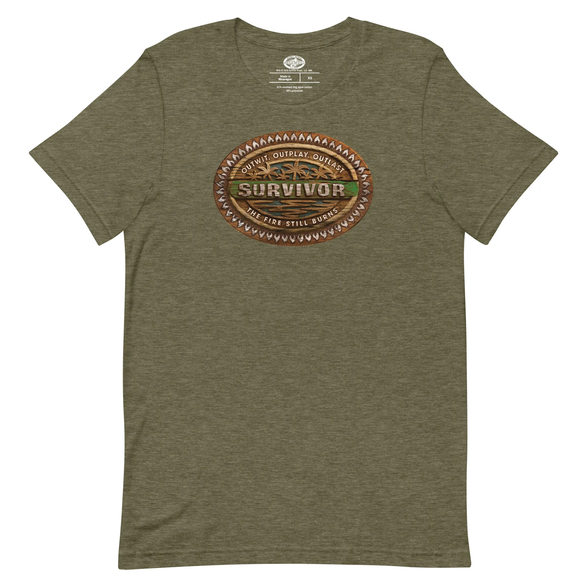 Survivor T-Shirt The Fire Still Burns sold by Paramount Shop product image thumbnail 2