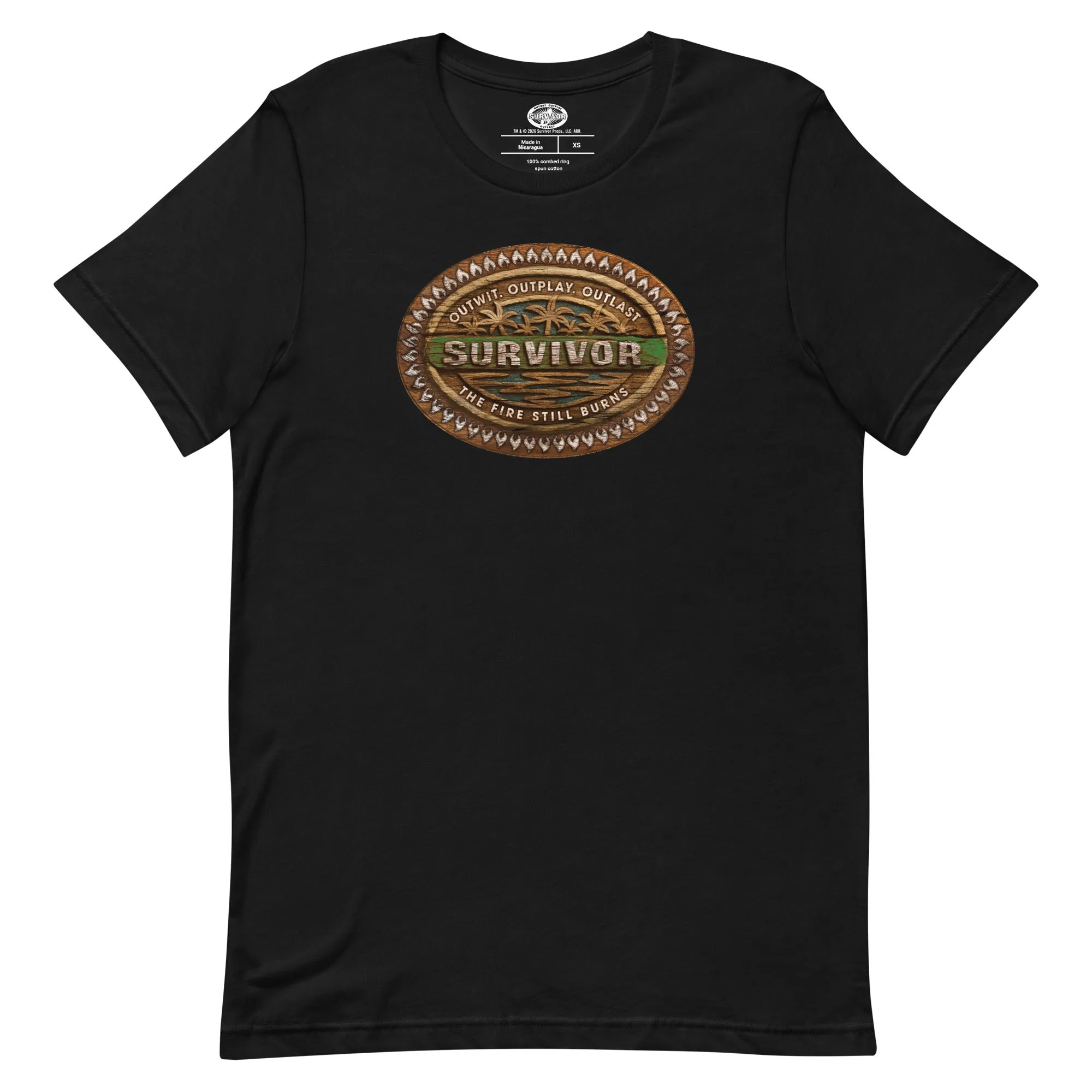 Survivor T-Shirt The Fire Still Burns sold by Paramount Shop