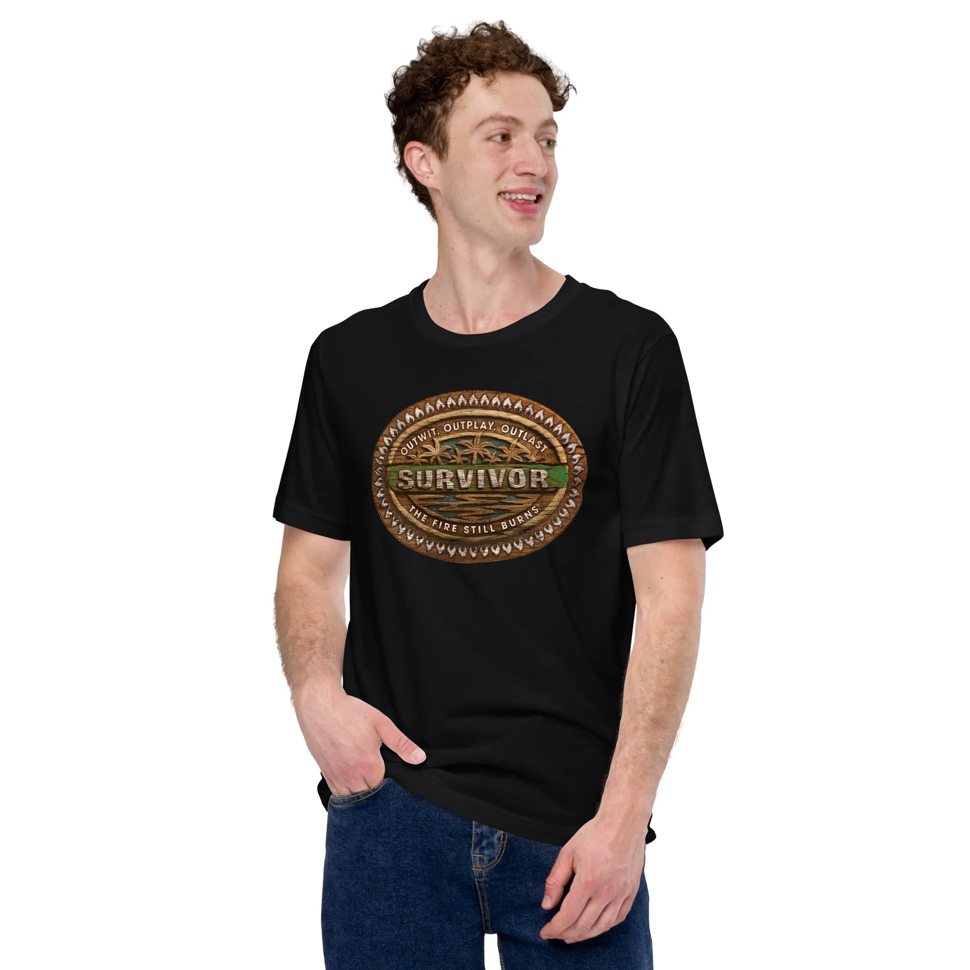 Survivor T-Shirt The Fire Still Burns sold by Paramount Shop product image thumbnail 4