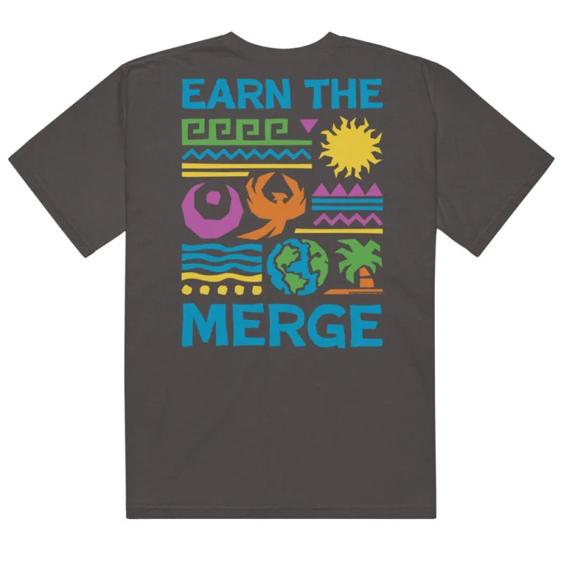Survivor T-Shirt "Earn The Merge" Comfort Colors made by Paramount Shop