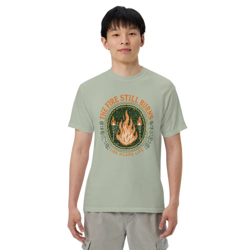 Survivor T-Shirt "The Fire Still Burns" Comfort Colors sold by Paramount Shop product image thumbnail 5