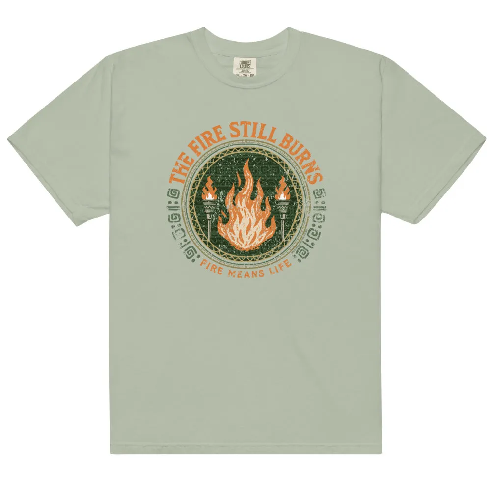 Survivor T-Shirt "The Fire Still Burns" Comfort Colors sold by Paramount Shop