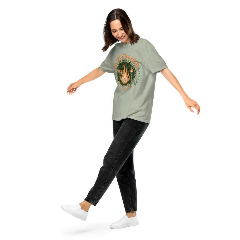 Survivor T-Shirt "The Fire Still Burns" Comfort Colors sold by Paramount Shop product image thumbnail 3