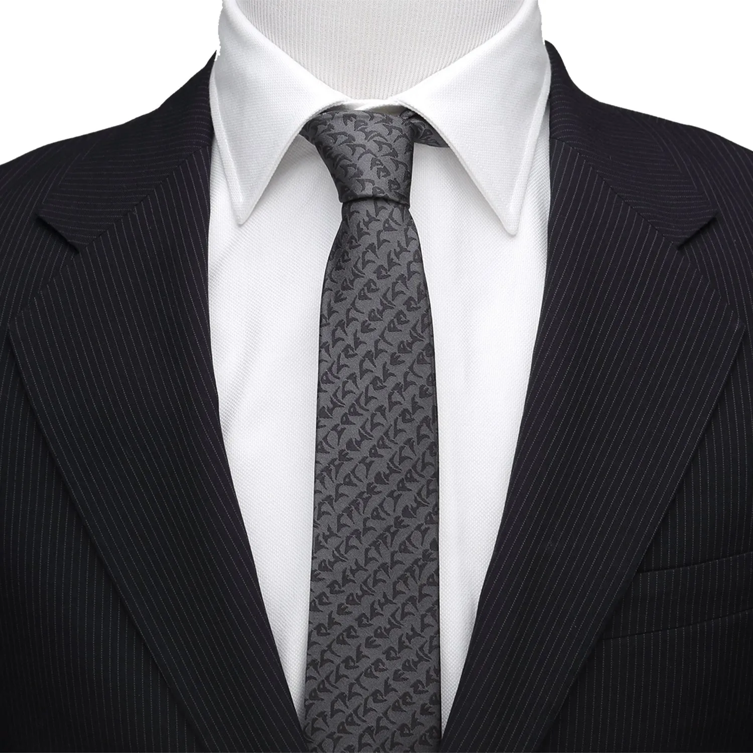Star Trek Klingon Alphabet Silk Tie sold by Paramount Shop product image thumbnail 2