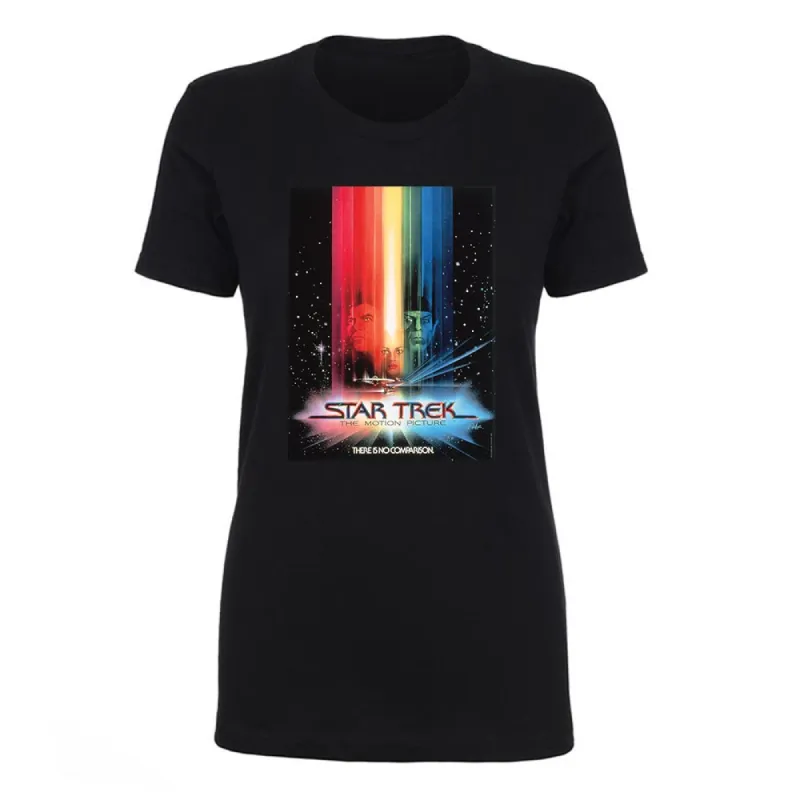 Star Trek: The Motion Picture Poster Women's Short Sleeve T-Shirt sold by Paramount Shop