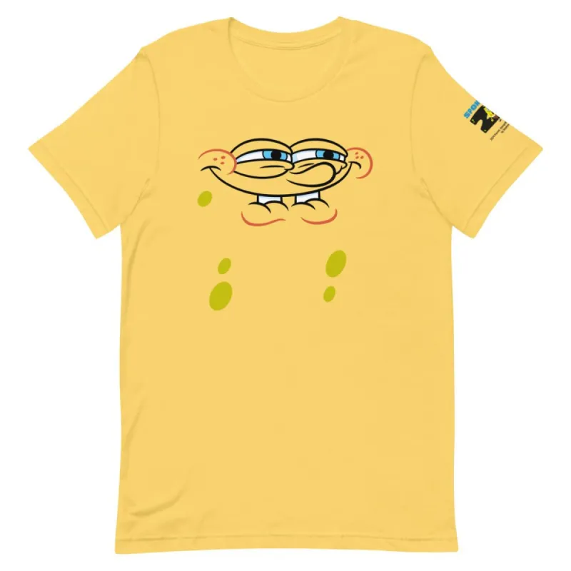 SpongeBob Squarepants Smug Face Unisex T-Shirt sold by Paramount Shop