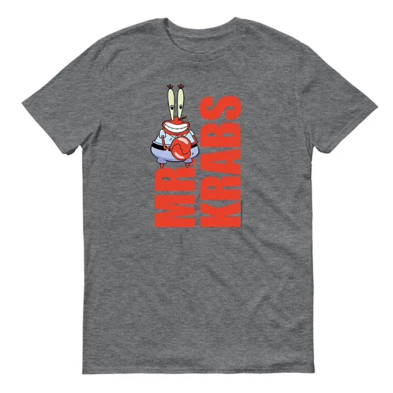 Mr. Krabs Big Money Short Sleeve T-Shirt sold by Paramount Shop