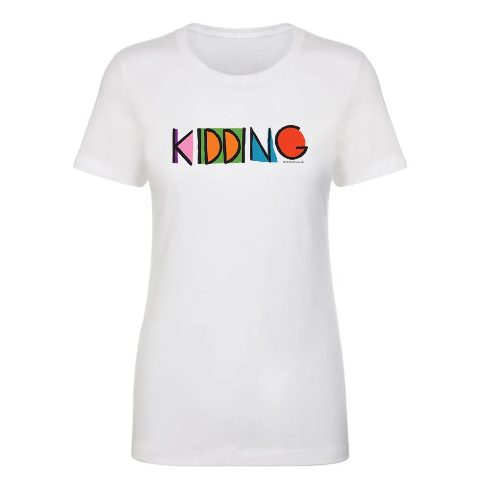 Kidding Color Logo Women's Short Sleeve T-Shirt sold by Paramount Shop product image thumbnail 2
