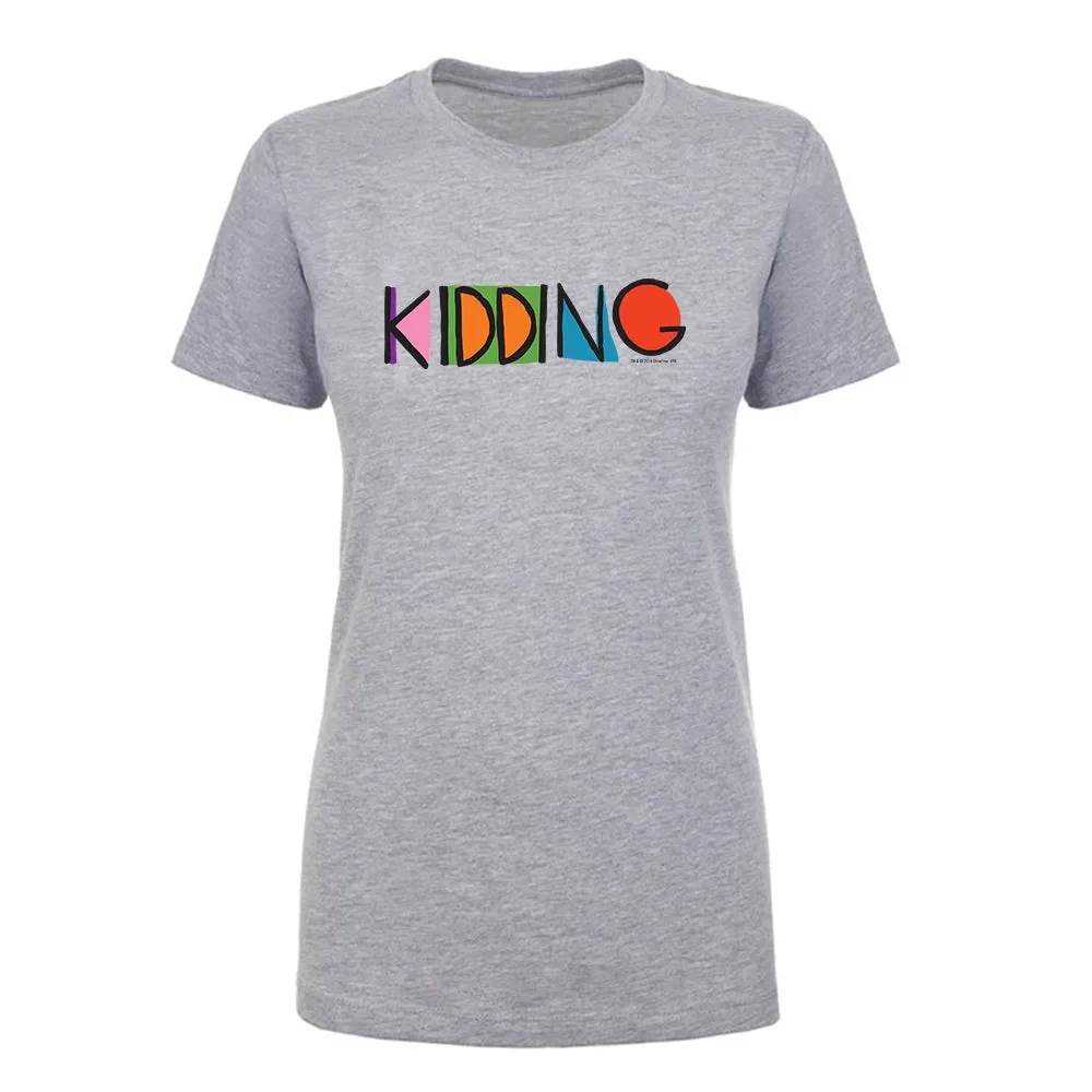 Kidding Color Logo Women's Short Sleeve T-Shirt sold by Paramount Shop