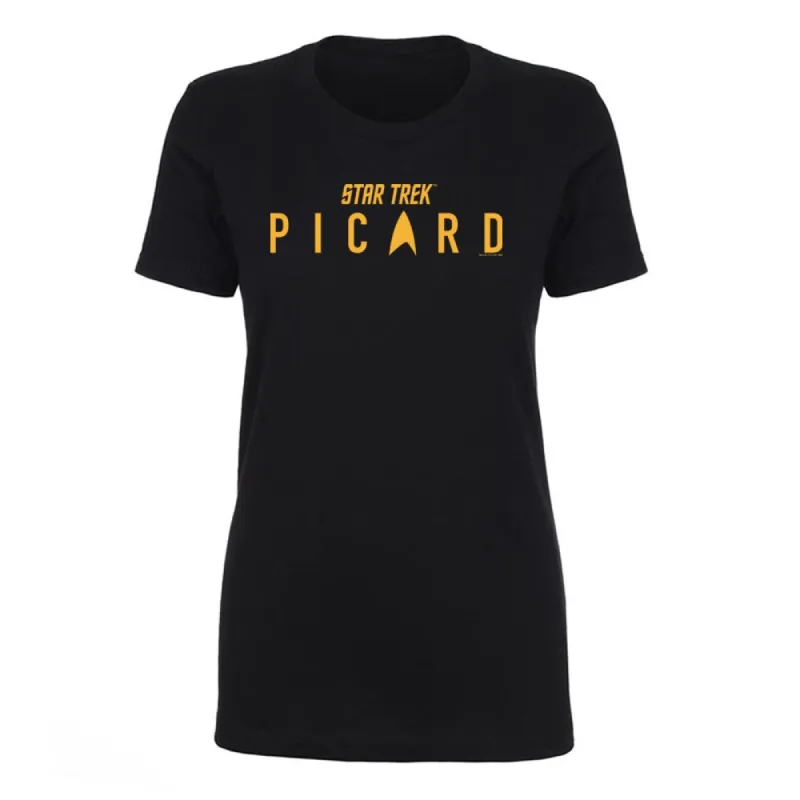 Star Trek: Picard Logo Women's Short Sleeve T-Shirt sold by Paramount Shop