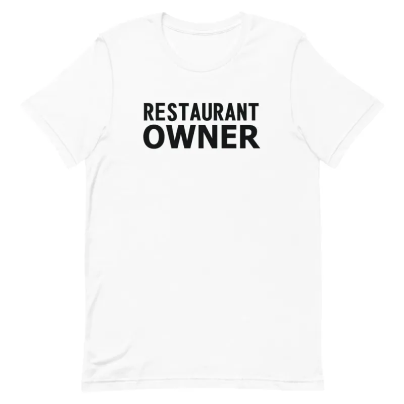 South Park As Seen On Restaurant Owner Unisex T-Shirt sold by Paramount Shop