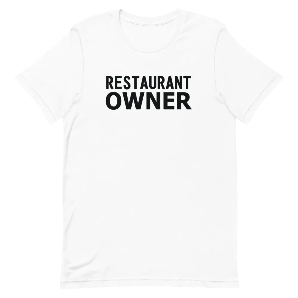 South Park As Seen On Restaurant Owner Unisex T-Shirt sold by Paramount Shop