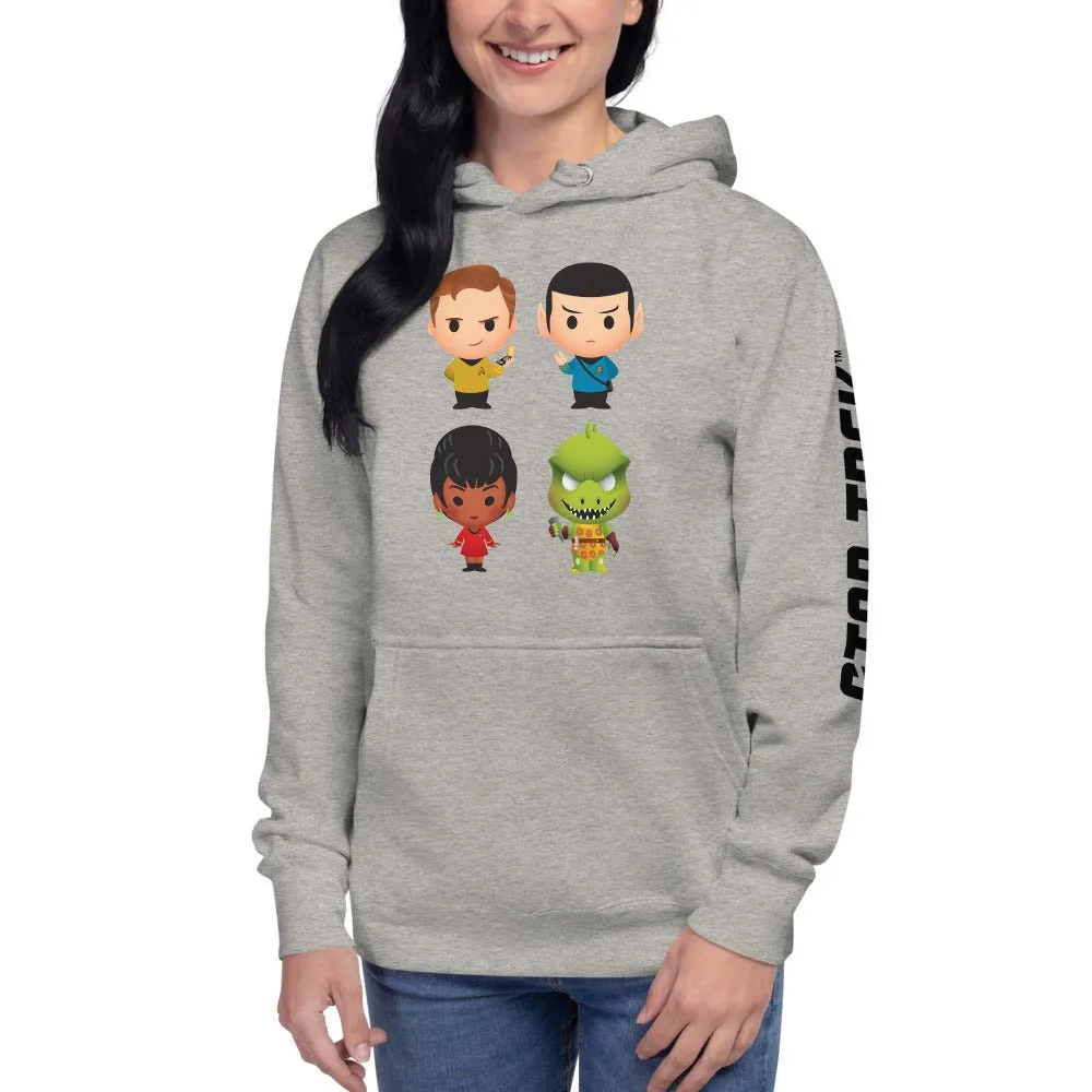 Star Trek: The Original Series Chibi Unisex Hoodie sold by Paramount Shop product image thumbnail 5