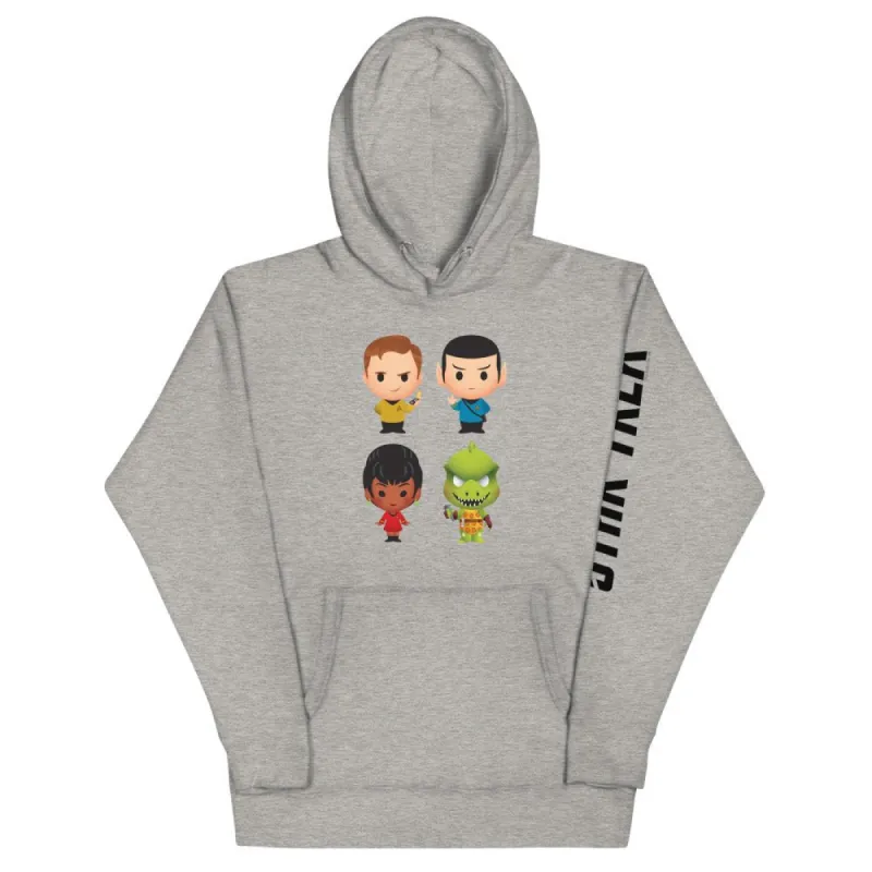 Star Trek: The Original Series Chibi Unisex Hoodie sold by Paramount Shop