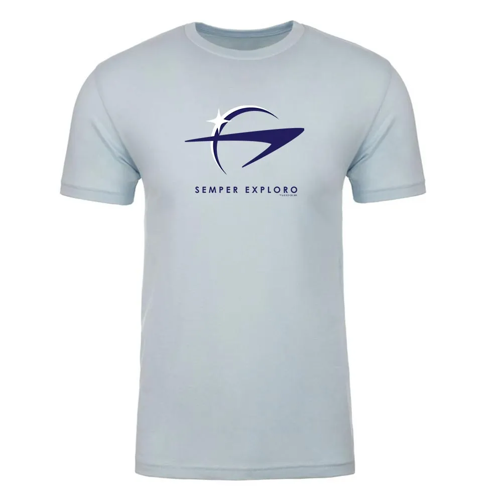 Star Trek: Enterprise Semper Exploro Adult Short Sleeve T-Shirt sold by Paramount Shop