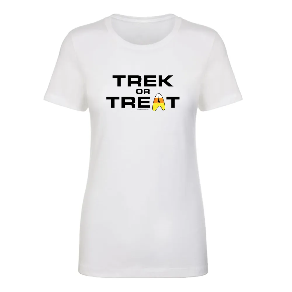 Star Trek: The Original Series Trek or Treat Women's Short Sleeve T-Shirt sold by Paramount Shop