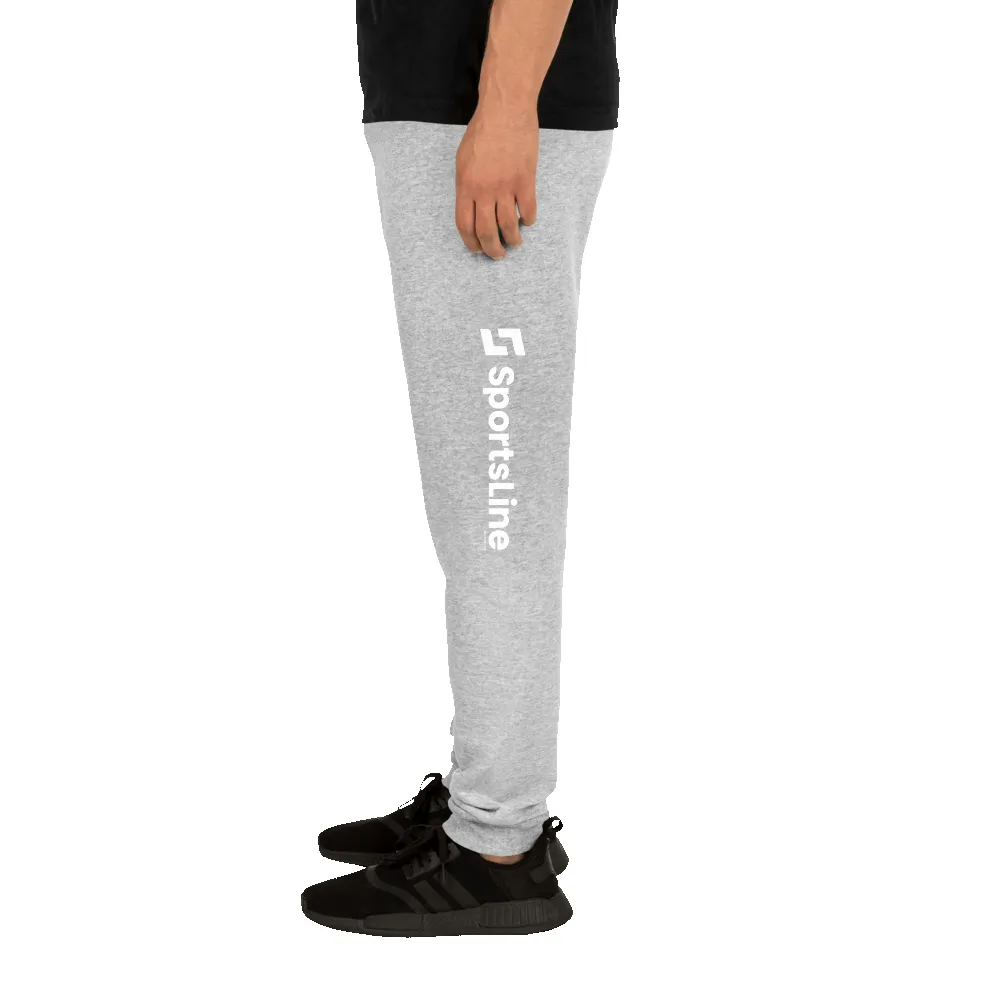 Sportsline White Logo Adult Fleece Joggers sold by Paramount Shop product image thumbnail 3