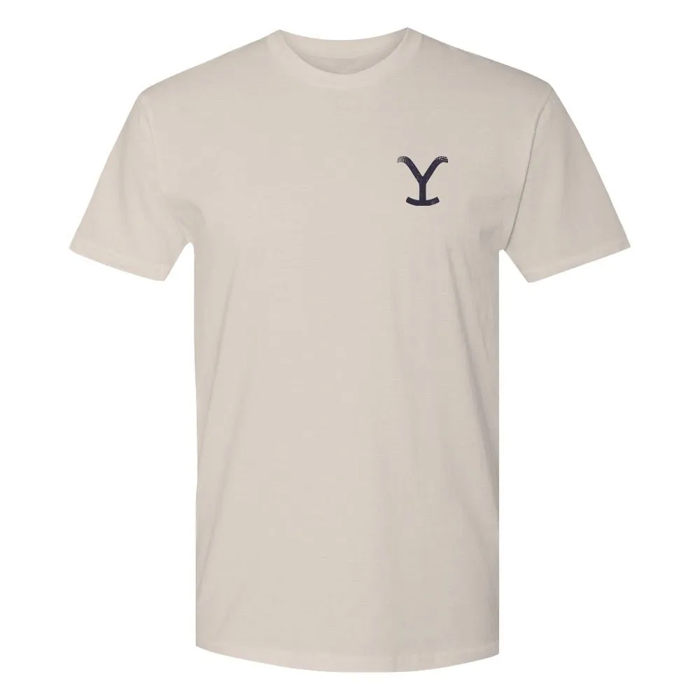 Yellowstone Your Ranch Your Rules Adult Short Sleeve T-Shirt sold by Paramount Shop product image thumbnail 2