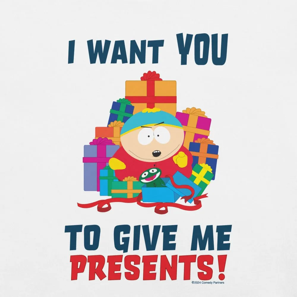 South Park Cartman Give Me Presents Unisex T-Shirt sold by Paramount Shop product image thumbnail 3