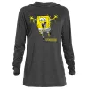 SpongeBob SquarePants Splattered Tri-Blend Raglan Hoodie sold by Paramount Shop