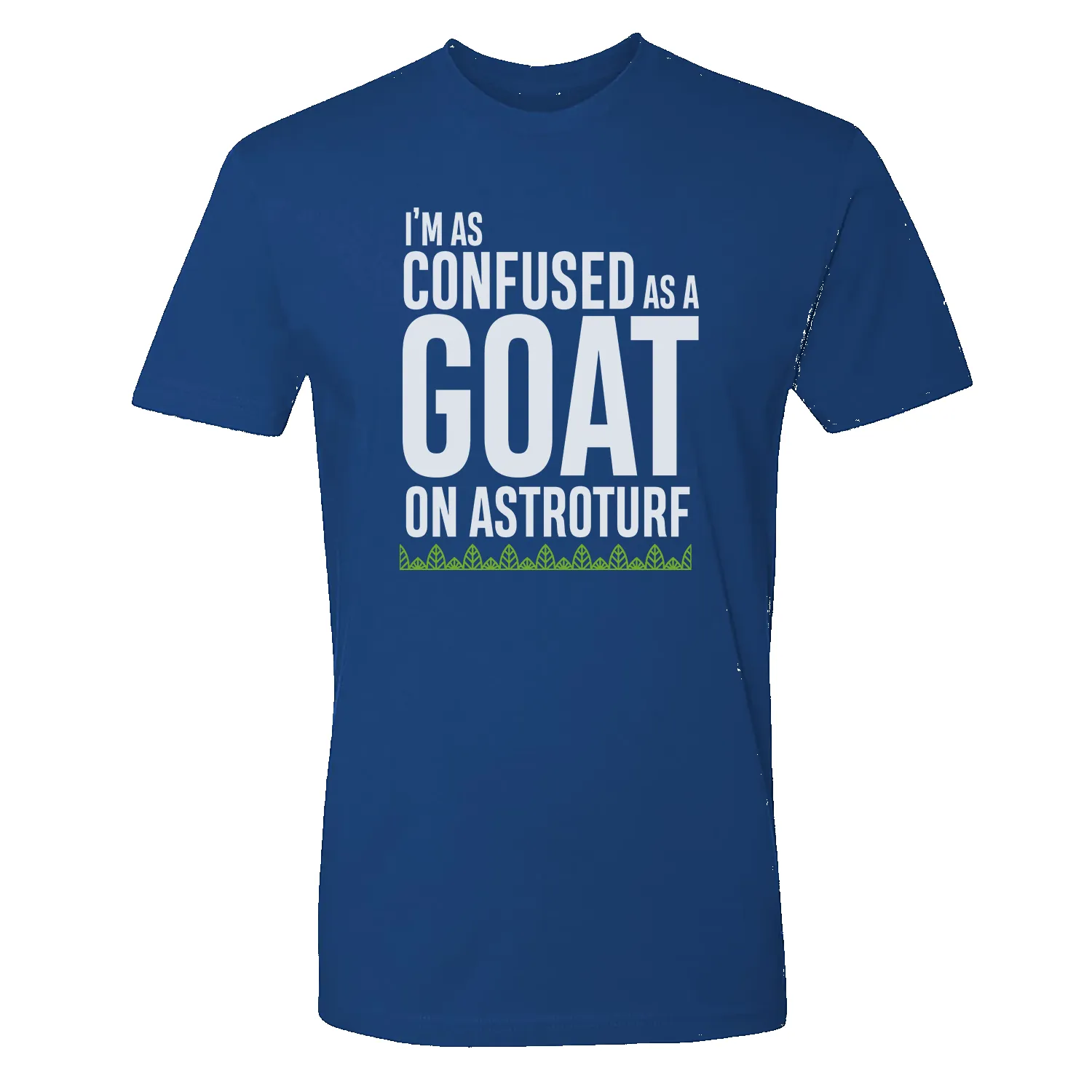 Survivor Goat On Astroturf Quote Adult Short Sleeve T-Shirt sold by Paramount Shop product image thumbnail 2