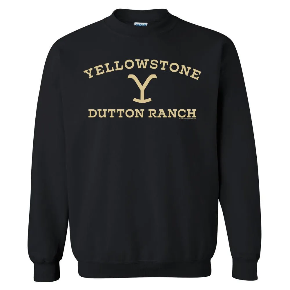 Yellowstone Dutton Ranch Logo Fleece Crewneck Sweatshirt sold by Paramount Shop product image thumbnail 2
