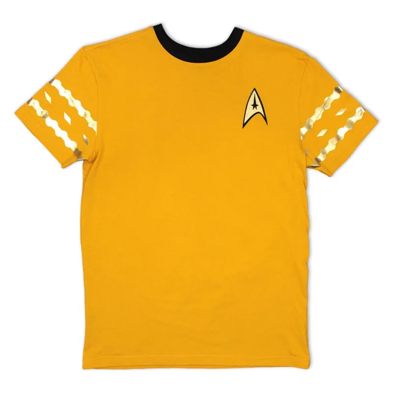 Star Trek: The Original Series Command Uniform T-Shirt sold by Paramount Shop