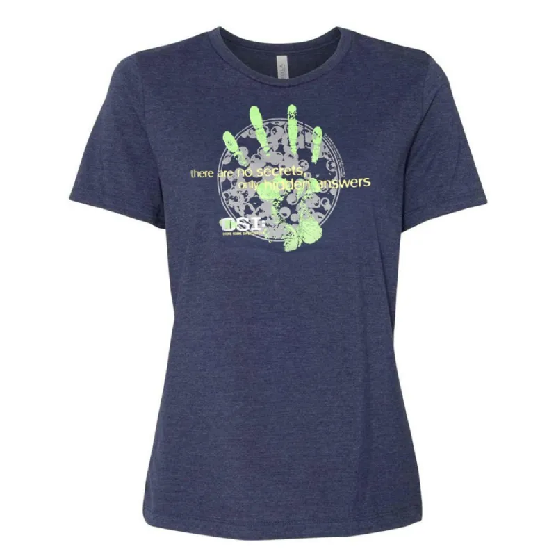 CSI: Crime Scene Investigation Hidden Secrets Women's Short Sleeve T-Shirt sold by Paramount Shop