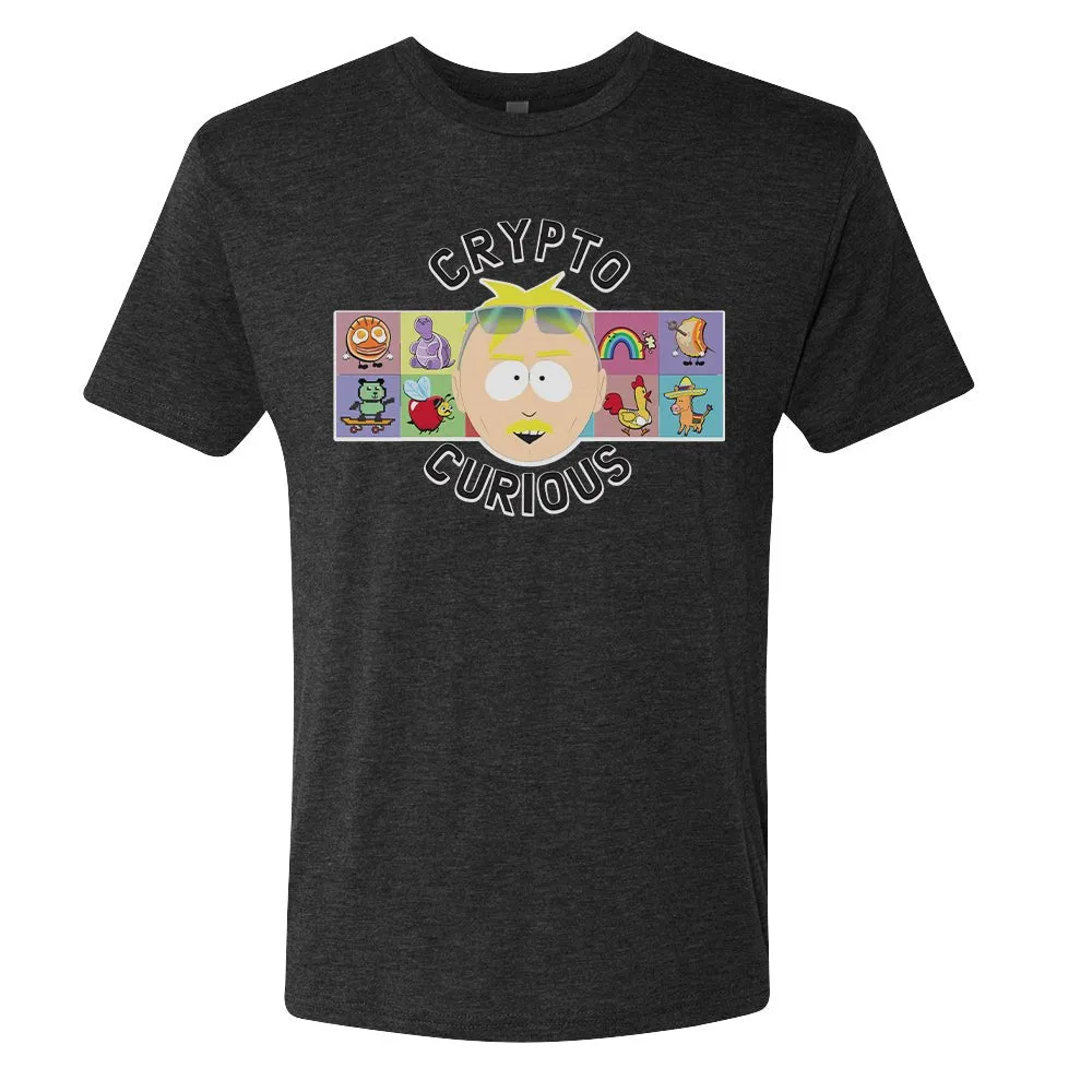 South Park Butters Crypto Curious Men's Tri-Blend T-Shirt sold by Paramount Shop