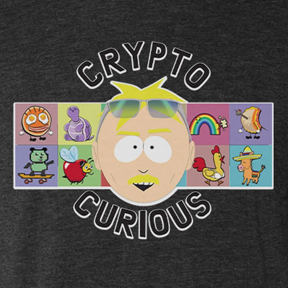 South Park Butters Crypto Curious Men's Tri-Blend T-Shirt sold by Paramount Shop product image thumbnail 2