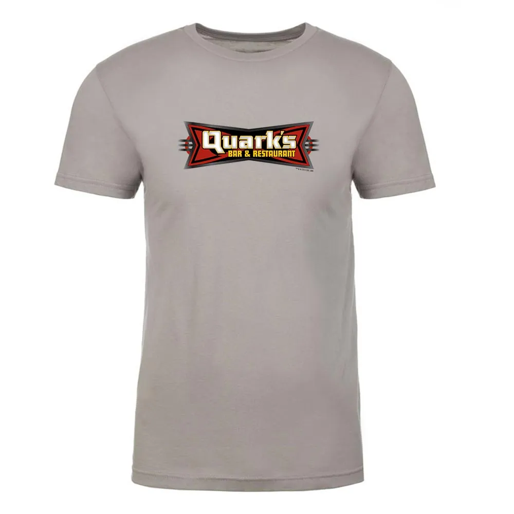 Star Trek: Deep Space Nine Quark’s Bar & Restaurant Adult Short Sleeve T-Shirt sold by Paramount Shop