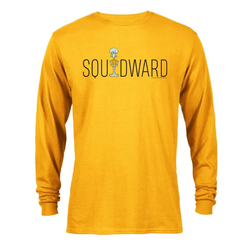 Squidward Name Play Long Sleeve T-Shirt sold by Paramount Shop