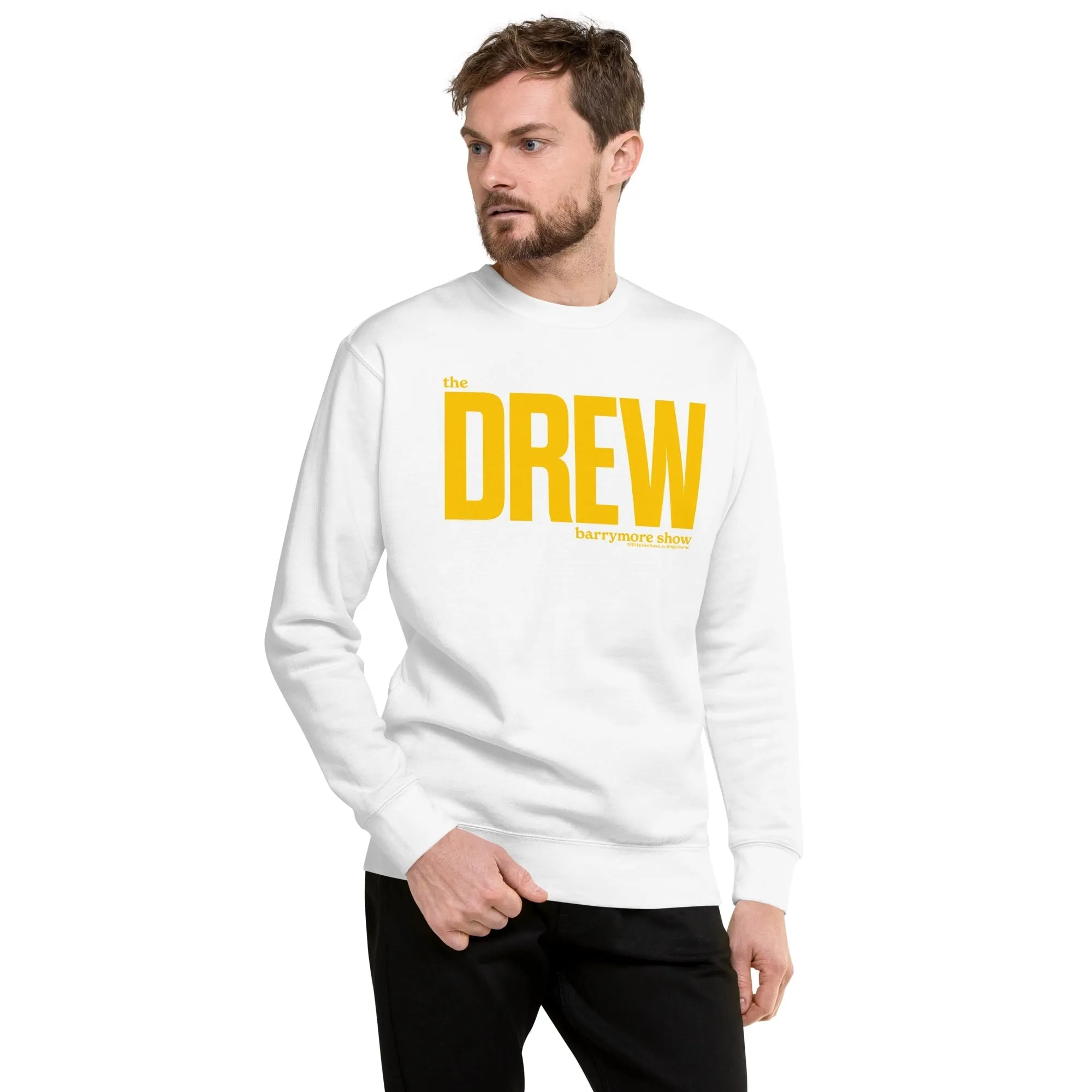 The Drew Barrymore Show Logo Unisex Crewneck Sweatshirt sold by Paramount Shop product image thumbnail 3