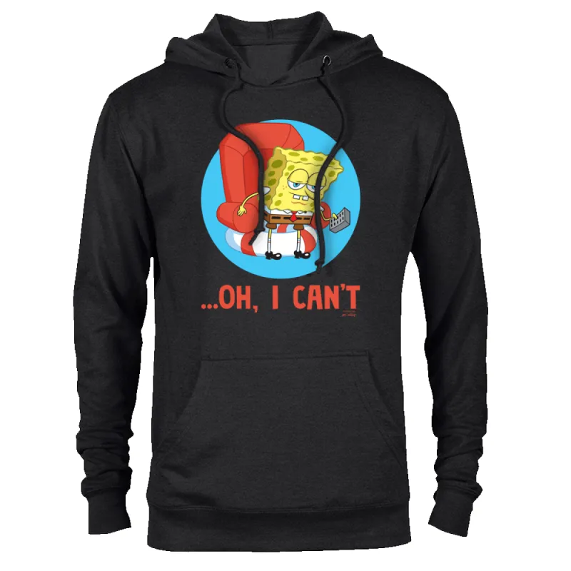 SpongeBob SquarePants Oh, I Can't Meme Lightweight Hooded Sweatshirt made by Paramount Shop