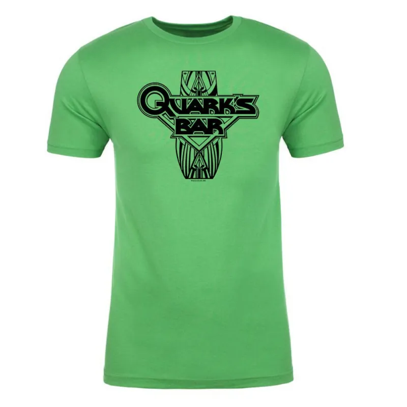 Star Trek: Deep Space Nine Quark's Bar Vintage St. Patrick's Day Adult Short Sleeve T-Shirt sold by Paramount Shop