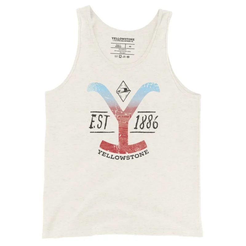Yellowstone Dutton Ranch Est. 1886 Tank Top sold by Paramount Shop