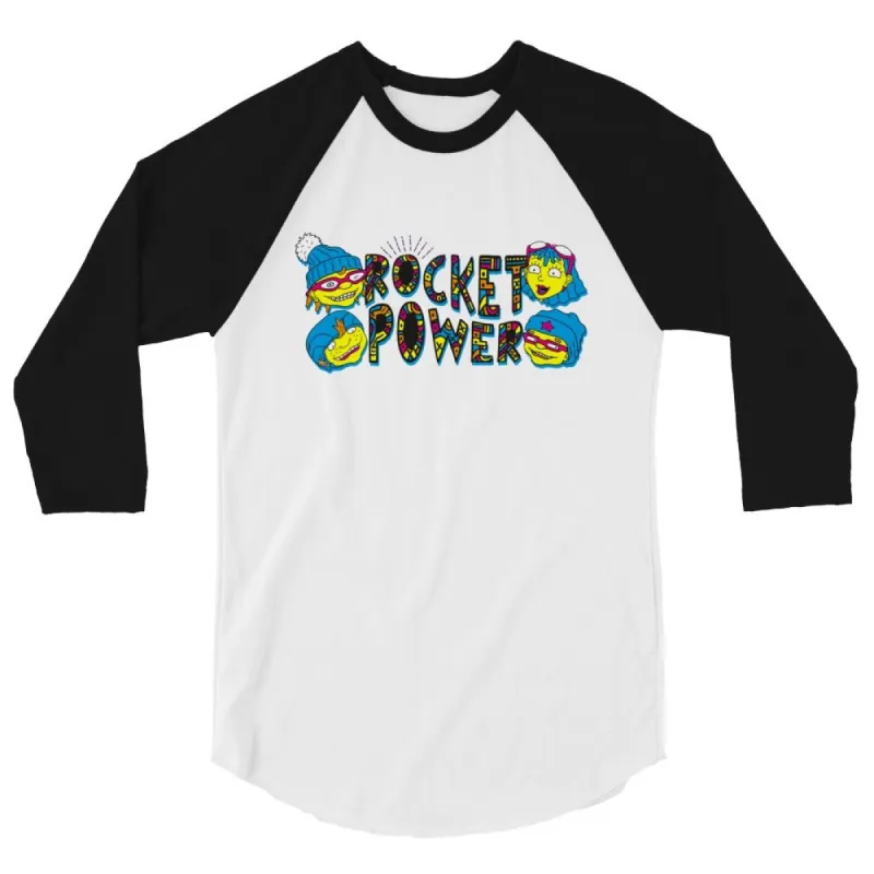 Rocket Power Gang Adult 3/4 Sleeve Raglan Shirt sold by Paramount Shop