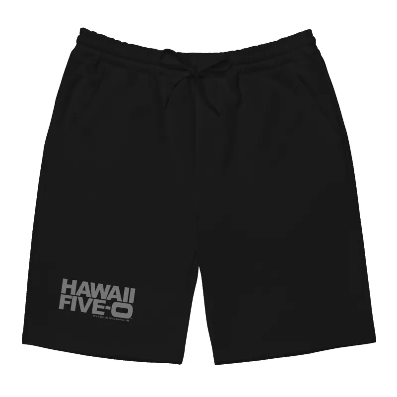 Hawaii Five-0 Logo Men's Fleece Shorts sold by Paramount Shop