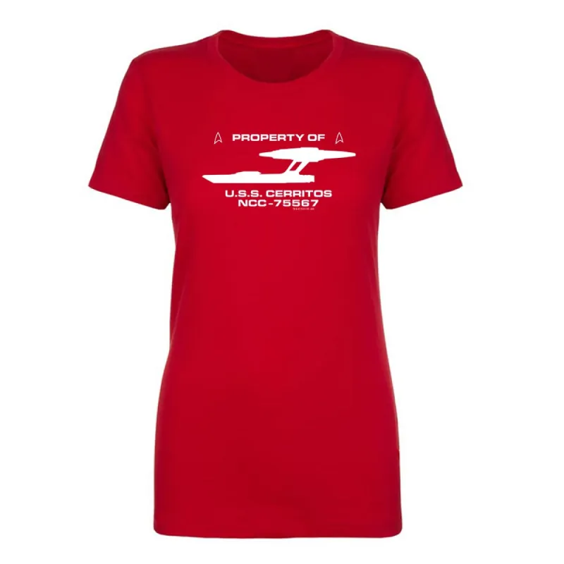 Star Trek: Lower Decks Property Of Women's Short Sleeve T-Shirt sold by Paramount Shop