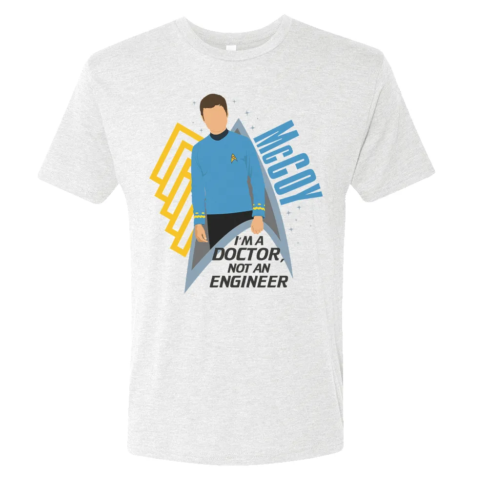 Star Trek: The Original Series McCoy Men's Tri-Blend T-Shirt sold by Paramount Shop