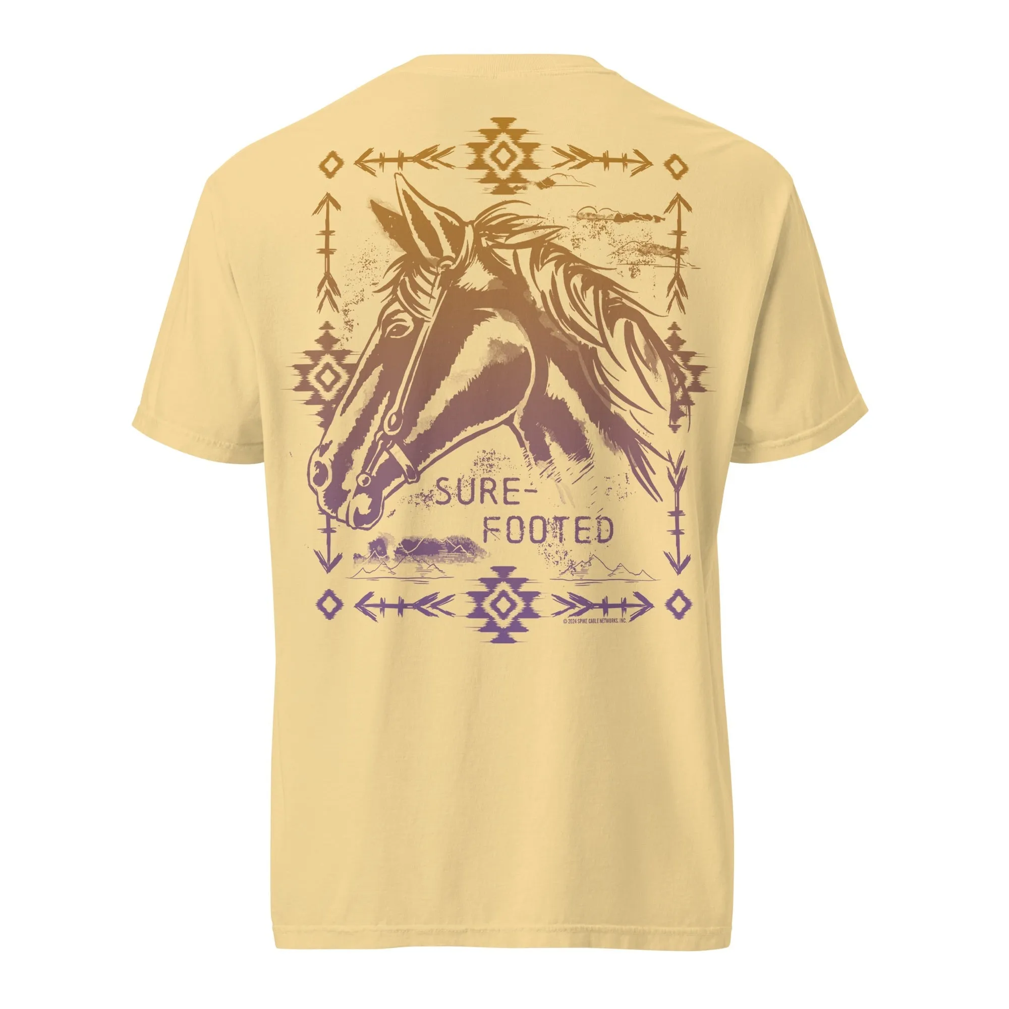 Yellowstone Sure-Footed Comfort Colors T-Shirt sold by Paramount Shop