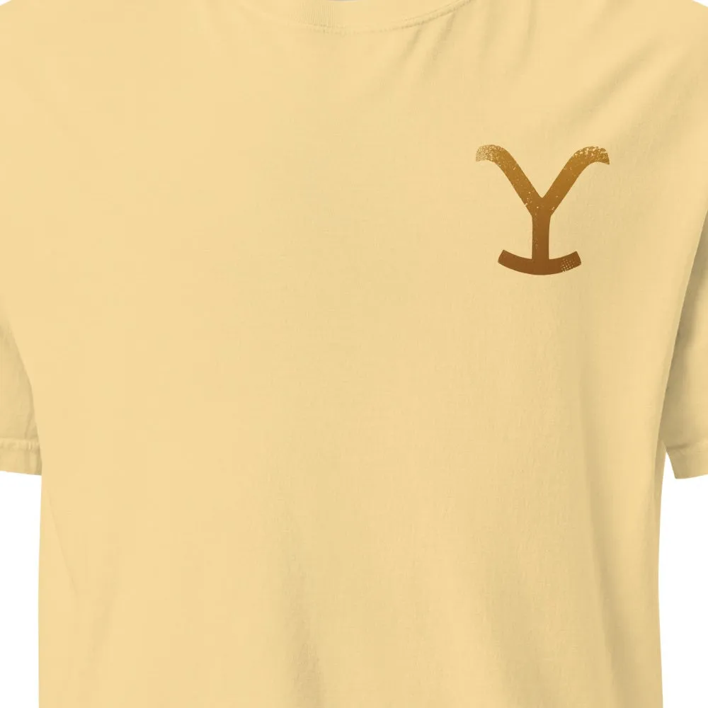 Yellowstone Sure-Footed Comfort Colors T-Shirt sold by Paramount Shop product image thumbnail 3