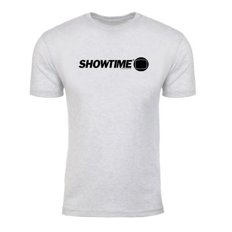SHOWTIME Retro Logo Men's Tri-Blend T-Shirt sold by Paramount Shop