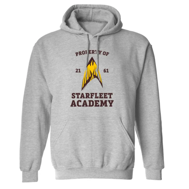Star Trek Starfleet Academy Flying Phoenix Delta Fleece Hooded Sweatshirt sold by Paramount Shop