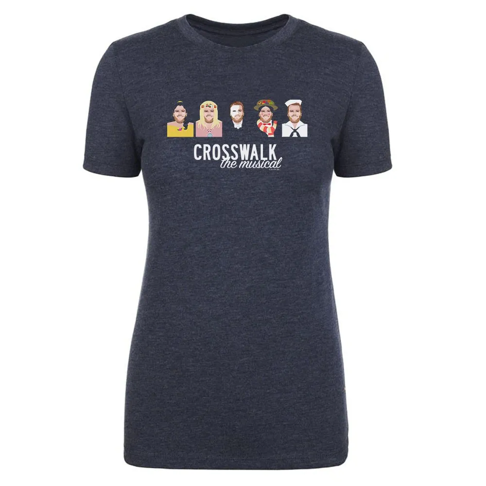 The Late Late Show with James Corden Crosswalk the Musical Characters Women's Tri-Blend T-Shirt sold by Paramount Shop product image thumbnail 2