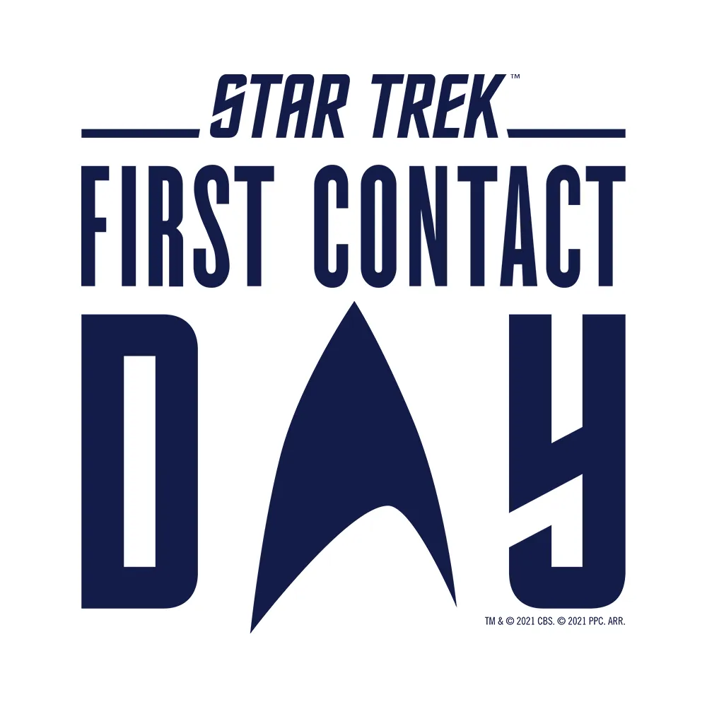 Star Trek: First Contact Day Blue Logo Women's Short Sleeve T-Shirt sold by Paramount Shop product image thumbnail 2
