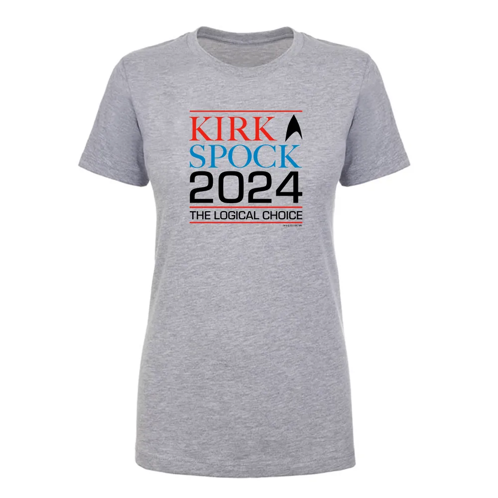 Star Trek: The Original Series Kirk & Spock 2024 Women's Short Sleeve T-Shirt sold by Paramount Shop product image thumbnail 3