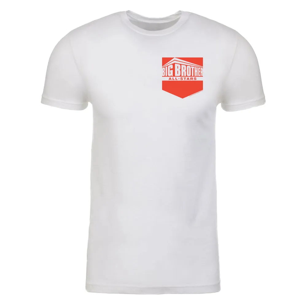 Big Brother All Stars Pocket Logo Men's Tri-Blend T-Shirt sold by Paramount Shop